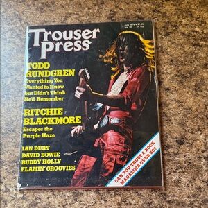 Trouser Press Magazine July 1978